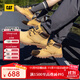 CAT卡特馬丁靴中幫大黃靴男士工裝鞋輕戶(hù)外防滑登山鞋P110973N3BDC25 黃色 42