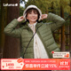 LAFUMA樂(lè )飛葉羽絨服女 700蓬鵝絨戶(hù)外秋冬輕薄輕量外套 LFJU4CY60 軍綠色MO L (40) 170/88A