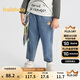 巴拉巴拉童裝寶寶牛仔褲男童女童長(cháng)褲2025秋蘿卜褲松緊腰百搭209325108206