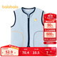 巴拉巴拉童裝寶寶保暖背心冬季加厚搖粒絨兒童馬甲男女童加絨208424171204