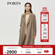 PORTS 寶姿秋冬新品優(yōu)雅長(cháng)袖中長(cháng)大衣ALM9C024NZF078 駝色 M (6)