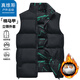 真維斯戶(hù)外運動(dòng)棉馬甲男士秋冬季戶(hù)外運動(dòng)立領(lǐng)防風(fēng)保暖坎肩外套 黑色   XL