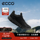 愛(ài)步（ECCO）運動(dòng)鞋女 時(shí)尚百搭經(jīng)典牛皮舒適日常跑步休閑鞋 驅動(dòng)820313 HL 黑色82031302001 38