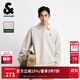 杰克·瓊斯（JACK&JONES） 男裝秋季日常百搭肌理感提花針織寬松polo領(lǐng)衛衣225333068