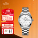 摩紋瑞士進(jìn)口男士自動(dòng)機械手表防水雙歷簡(jiǎn)約時(shí)尚商禮物送男女朋友 M161.13.24.11