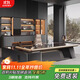 古朝高檔老板桌辦公桌椅組合簡(jiǎn)約現代總裁桌領(lǐng)導辦公室家具經(jīng)理大班臺 【E0級板材】2.0米豪華總裁桌