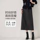 韓都衣舍【氣質(zhì)毛呢半裙】包臀裙2025秋冬百搭顯瘦裙子女秋冬高級感半身裙