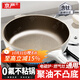 京嚴(yán)平底鍋不粘鍋家用炒菜鍋牛排煎鍋鈦陶瓷煎蛋炒鍋電磁爐燃?xì)庠钔ㄓ?【鈦聚力煎炒鍋】帶蓋+鏟 28cm 導(dǎo)熱迅速｜防刮耐磨｜一沖即凈
