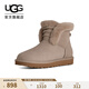 UGG秋季新款女士舒適休閑經(jīng)典迷你短筒雪地靴懶人毛毛鞋1174576 CBBLG | 鵝卵石灰色 38