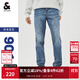 杰克·瓊斯（JACK&JONES）男裝修身牛仔褲男彈性品牌男褲休閑高檔潮流四季款寬松直筒褲子 084中牛仔藍 略偏大，卡碼拍小 31 175 W31/L30