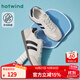 熱風(fēng)（Hotwind）女鞋軟底百搭德訓鞋2025年春秋新款輕便透氣通勤小白鞋休閑女板鞋 88米黑 38 240mm