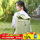 SANWA SUPPLY山業(yè)雙肩包女 時(shí)尚電腦包 大容量女士旅行背包 高中生大學(xué)生書(shū)包 牛油果綠