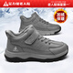 足力健正品防滑老人鞋冬季新款加絨加厚中幫短絨保暖棉鞋舒適戶(hù)外雪地靴