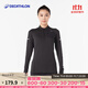 迪卡儂跑步速干衣女冬季保暖長(cháng)袖上衣戶(hù)外運動(dòng)t恤健身瑜伽服WSLW 經(jīng)典黑 S 38