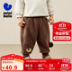 迷你巴拉男女童秋冬新品可愛(ài)寶寶加絨毛絨長(cháng)褲子