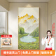 普獸金山聚寶盆玄關(guān)裝飾畫(huà)入戶(hù)畫(huà)現代簡(jiǎn)約輕奢走廊壁畫(huà)山水風(fēng)景掛畫(huà) 日照金山A【所有產(chǎn)品默認金框】 80*160cm【適合墻寬1.1-1.3m】