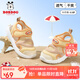 巴布豆學(xué)步鞋兒童網(wǎng)布透氣毛毛蟲(chóng)男童涼鞋女童學(xué)步鞋防撞（斷碼清） 奶酪黃 【鏤空透氣 舒適整天】 26 內長(cháng)16cm 適合腳長(cháng)15.5cm