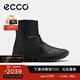 愛(ài)步（ECCO）靴子女 女士時(shí)尚潮流高幫休閑女靴 靈動(dòng)218313 黑色21831351052 39