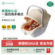 怡戈（Ekobebe）小元寶嬰兒提籃式兒童安全座椅汽車(chē)用寶寶車(chē)載睡籃新生兒0-15個(gè)月 新國標-奶酪棕【5擋頭枕調節+抗菌】