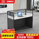 索耀工位辦公桌工作臺辦公室員工職員桌椅組合公司辦公卡座位辦公家具 單人位