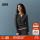 森馬（Semir）森馬毛衣女短款假兩件含羊毛針織衫24冬新款保暖內搭109724107015