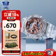 卡西歐（CASIO）手表女表G-SHOCK GIRLS透明防震防磁防水情人節女生禮物 GMA-S110SR-7A單機版