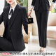 皮爾卡丹（pierre cardin）西裝套裝女教師面試職業(yè)正裝裙高端酒店工作服文員大碼胖MM 4件 黑色西裝+馬甲+褲子+白色襯衫 4XL