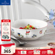 德國唯寶（Villeroy&Boch）小花園系列 進(jìn)口精細餐具瓷器 歐式餐盤(pán) 家用餐盤(pán)碗精細瓷器 面碗 500ml