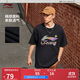 李寧短袖T恤文化衫男子LOGO字母印花圓領(lǐng)運動(dòng)服AHSU745