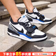 耐克（NIKE）男鞋 2025秋季新款透氣運動(dòng)鞋透氣緩震時(shí)尚AIRJORDAN休閑籃球鞋 黑/白/狼灰/游戲寶藍 44