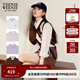 Teenie Weenie【趙露思同款】小熊女裝襯衫2025秋新款簡(jiǎn)約氣質(zhì)襯衣 象牙白 S