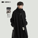 伯爵卓爾雙面羊毛秋冬季保暖手工呢子大衣男中長(cháng)款加厚外套