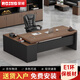 榮將老板桌簡(jiǎn)約現代總裁桌辦公室大班臺經(jīng)理主管辦公桌160*80含側柜