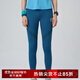 馬孔多（macondo）原創(chuàng  )單品丨智壓支撐長(cháng)褲 吸濕速干液體萊卡 馬拉松運動(dòng)跑步壓縮褲 女款（午夜藍） M