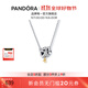 潘多拉（PANDORA）心之羈絆項鏈套裝925銀金色女生日禮物送女友 愛(ài)之螺旋項鏈套裝 45CM