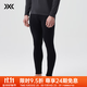 XBIONIC男士本能保暖打底長(cháng)褲Polartec抓絨褲親膚透氣彈力秋冬 24953 暗夜黑 M