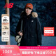 NEW BALANCE25新款女款休閑百搭保暖運動(dòng)羽絨服AWJ53381 BK XS