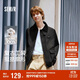 森馬（Semir）[純棉]夾克男巴恩風(fēng)工裝外套男燈芯絨夾克秋寬松上衣101524108201