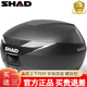 SHAD夏德踏板電動(dòng)車(chē)電瓶車(chē)摩托車(chē)后備箱通用三箱摩旅裝備本田鈴木尾箱 SH39尾箱+快拆底座+上下內襯