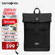 新秀麗（Samsonite）雙肩包電腦包14英寸男女背包書(shū)包大容量翻蓋簡(jiǎn)約旅行包高中大學(xué)生