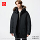 優(yōu)衣庫男裝女裝高級保暖羽絨大衣外套冰雪羽絨25秋冬481200 09 黑色 L /175/100A