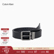 Calvin KleinJeans25男士ck雙面用商務(wù)休閑紳士風(fēng)針扣腰帶皮帶禮物4G7029G