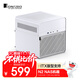 喬思伯 (JONSBO) N2 白色 鋁制外殼NAS機箱（ITX版型支持/SFX電源位/分倉結構/5+1硬盤(pán)位/自帶12CM風(fēng)扇）