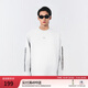 美力城【檀健次同款】女士衛衣春秋時(shí)尚百搭簡(jiǎn)約情侶款男士套頭運動(dòng)上衣 白色 S