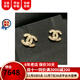 香奈兒chanel耳釘耳環(huán)耳墜雙C水晶耳釘送女友禮物 金色 A88429 Y02003 Z2800
