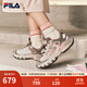 斐樂(lè )（FILA）官方女鞋老爹鞋運動(dòng)鞋2025秋季新款鞋子厚底蘑菇休閑鞋 浮煤灰/白瑪瑙灰-CC 38