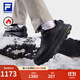 斐樂(lè )（FILA）BOA探險家3菁英跑鞋男鞋2025冬新款防水加絨運動(dòng)鞋Vibram 黑-BK 42