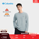 Columbia哥倫比亞戶(hù)外25秋冬新品男子銀點(diǎn)熱能UPF50防曬T恤XE9365 461破曉藍 亞太修身版型 2XL (190/104A)