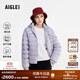 AIGLE艾高羽絨服WR防潑水UPF40+可T-KIT女士 灰紫色 AZ296 L (40) (170/92A)