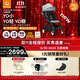 StokkeYOYO3 6+ 全能型嬰兒推車(chē)可折疊遛娃神器輕便嬰兒車(chē)可坐可躺 【YOYO3 6+】+巖石灰坐墊 黑色車(chē)架